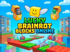 Lucky Brainrot Blocks Online — δωρεάν online παιχνίδι