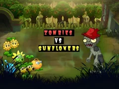 Zombies vs. Sunflowers — δωρεάν online παιχνίδι