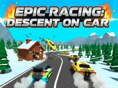 Epic Racing: Descent on Car — δωρεάν online παιχνίδι