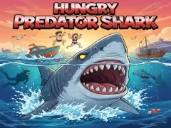 Hungry predator shark — δωρεάν online παιχνίδι