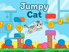Jumpy Cat — δωρεάν online παιχνίδι