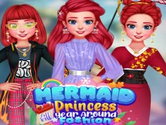 Mermaid Princess All Year Around Fashion — δωρεάν online παιχνίδι
