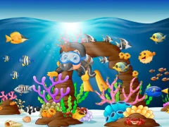 Water Dive 2D: Underwater Survival — δωρεάν online παιχνίδι