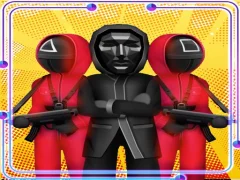 Squid Game - Clash Gang — δωρεάν online παιχνίδι