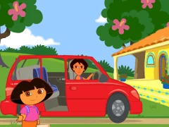 Dora The explorer Dora's Ride-Along City Adventure — δωρεάν online παιχνίδι