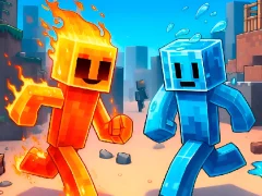 Fire and Water Stickman — δωρεάν online παιχνίδι