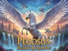 Pegasus Jigsaw Scramble — δωρεάν online παιχνίδι