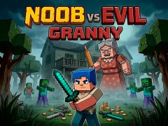 Noob vs Evil Granny — δωρεάν online παιχνίδι