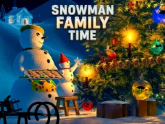 Snowman Family Time — δωρεάν online παιχνίδι