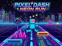 Pixel Dash Neon Run — δωρεάν online παιχνίδι