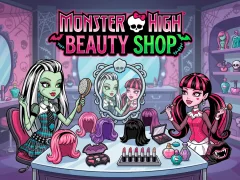 Monster High Beauty Shop — δωρεάν online παιχνίδι