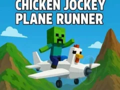 Chicken Jockey Plane Runner — δωρεάν online παιχνίδι