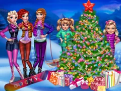 Princesses Christmas tree — δωρεάν online παιχνίδι