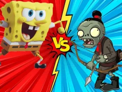 Zombie Vs SpongeBoob — δωρεάν online παιχνίδι
