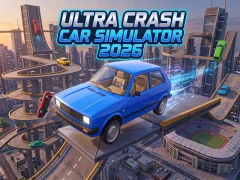 Ultra Crash Car Simulator 2026 — δωρεάν online παιχνίδι