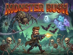 Monster Rush — δωρεάν online παιχνίδι