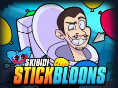 Skibidi Stick Bloons — δωρεάν online παιχνίδι