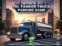 Oil Tanker Truck Parking Game — δωρεάν online παιχνίδι