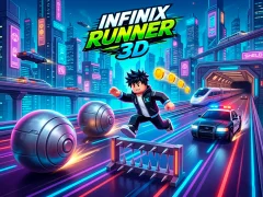 Infinix Runner 3D — δωρεάν online παιχνίδι