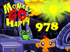 Monkey Go Happy 978 — δωρεάν online παιχνίδι