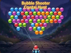 Bubble Shooter Crystal Hunt — δωρεάν online παιχνίδι