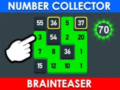 Number Collector: Brainteaser — δωρεάν online παιχνίδι