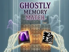 Ghosts Memory Match — δωρεάν online παιχνίδι