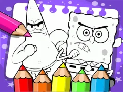 Sponge Bob Coloring Book — δωρεάν online παιχνίδι