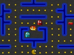 Pacman html5 — δωρεάν online παιχνίδι