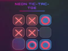 Neon Tic Tac Toe — δωρεάν online παιχνίδι