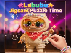 Labubu Jigsaw Puzzle Time — δωρεάν online παιχνίδι