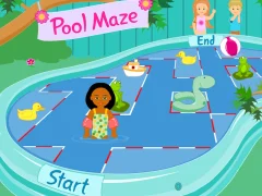 Kelly Club: Pool Maze — δωρεάν online παιχνίδι