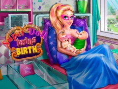 Super Doll Twins Birth — δωρεάν online παιχνίδι