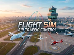 Flight Sim Air Traffic control — δωρεάν online παιχνίδι