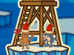Tung Tung Sahur Snow Arena — δωρεάν online παιχνίδι