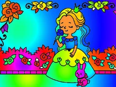 Coloring Book: Princess Juliet — δωρεάν online παιχνίδι