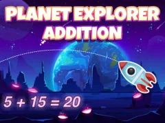 Planet explorer addition — δωρεάν online παιχνίδι