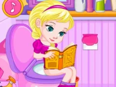 Potty Train Baby Elsa — δωρεάν online παιχνίδι