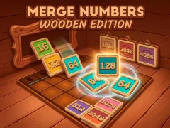 Merge Numbers Wooden Edition — δωρεάν online παιχνίδι