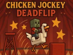 Chicken Jockey Deadflip — δωρεάν online παιχνίδι