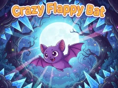 Crazy Flappy Bat — δωρεάν online παιχνίδι