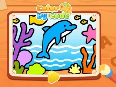 Color By Code: Dolphin — δωρεάν online παιχνίδι