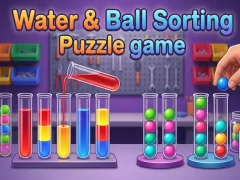 Water & Ball Sorting Puzzle game — δωρεάν online παιχνίδι