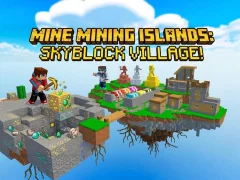 Mine Mining Islands: Skyblock Village! — δωρεάν online παιχνίδι