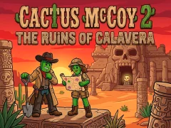 Cactus McCoy 2: Calavera Ruins — δωρεάν online παιχνίδι
