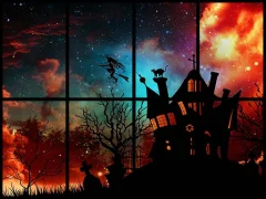 Sliding Halloween Party — δωρεάν online παιχνίδι