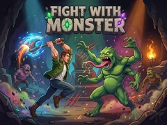 Fight With Monster — δωρεάν online παιχνίδι