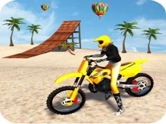 Racing Moto: Beach Jumping Simulator — δωρεάν online παιχνίδι