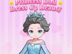 Princess Doll Dress Up Beauty — δωρεάν online παιχνίδι