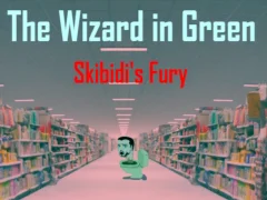 The Wizard Green Skibidis Fury — δωρεάν online παιχνίδι